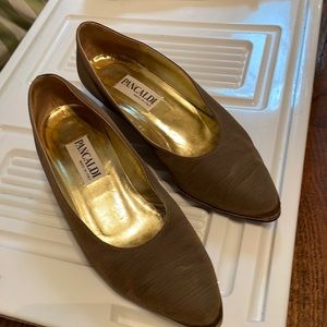 Pancaldi linen tan shoes